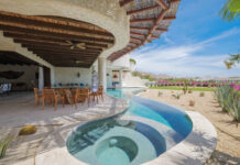 Luxury living, pool included, is available in this residence at Las Ventanas al Paraíso.